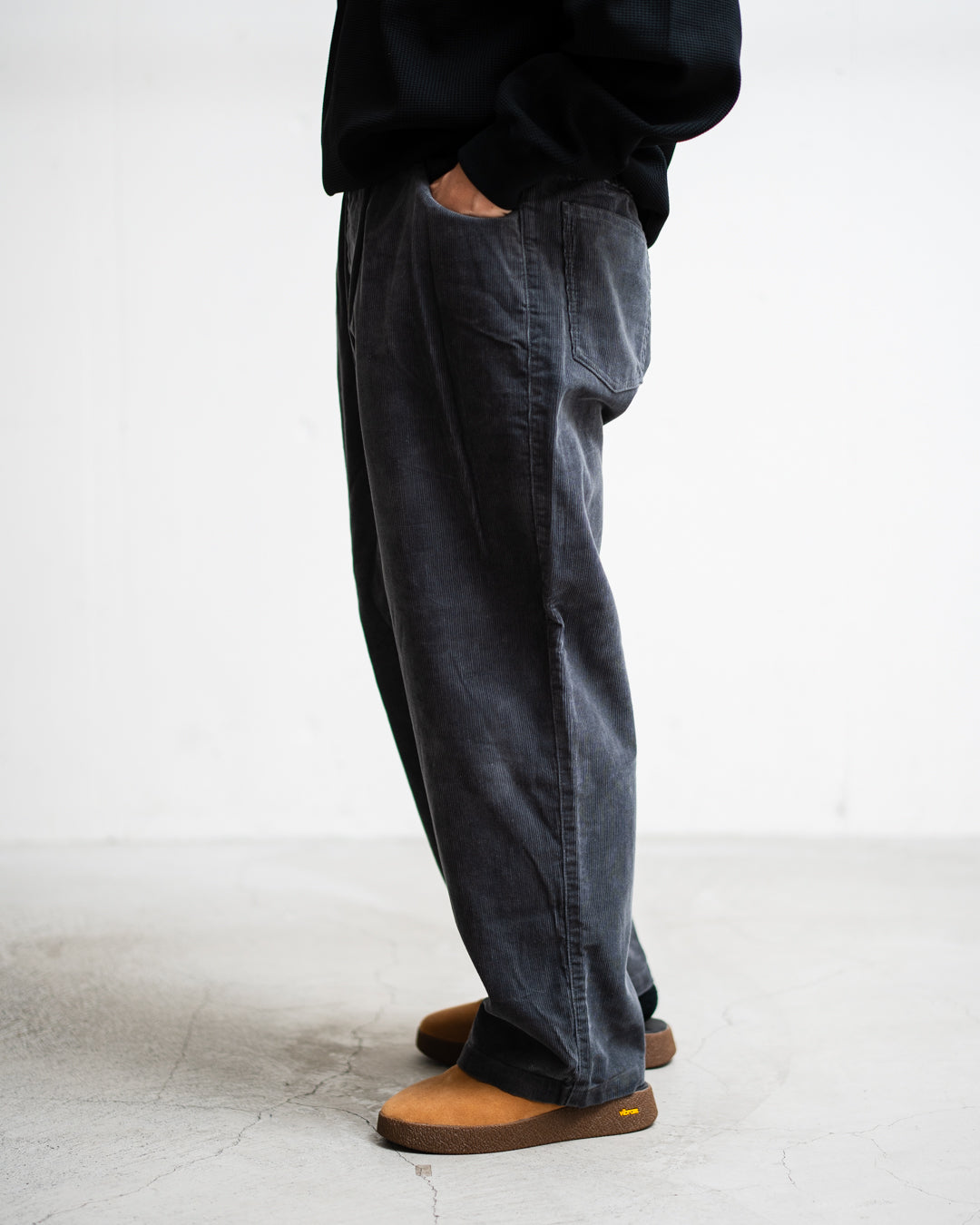 COMFORTABLE REASON Straight Cords Slacks