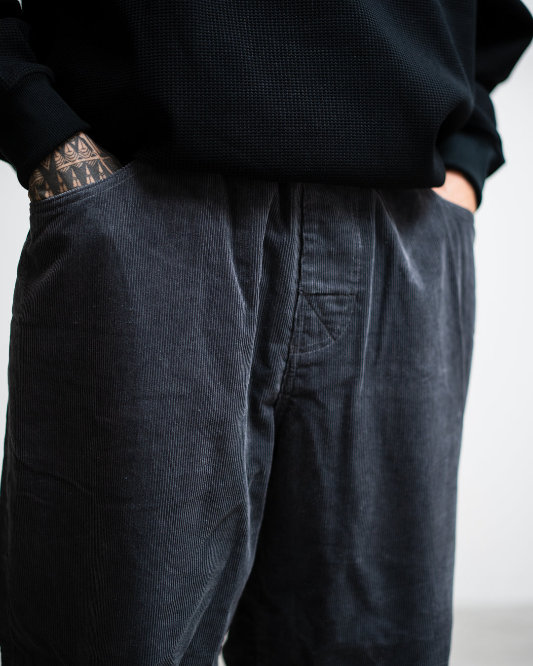 COMFORTABLE REASON Straight Cords Slacks
