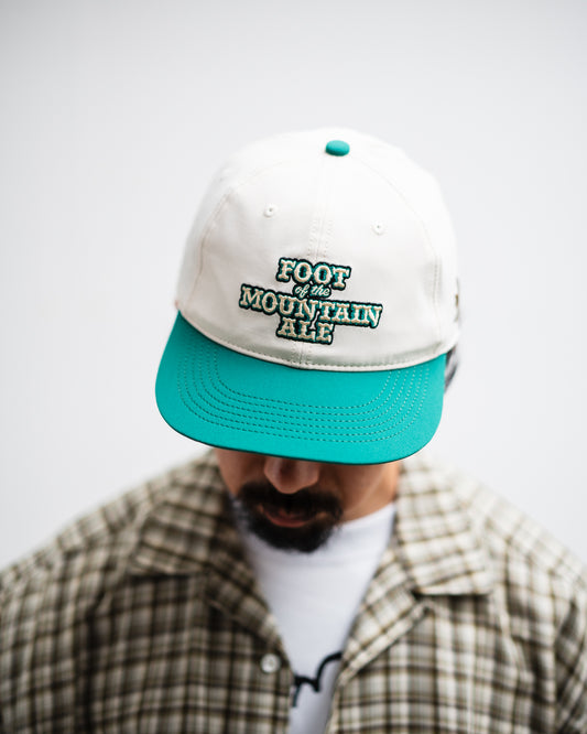 [6.13 sat 12:00 Release] TACOMA FUJI RECORDS FOOT OF THE MOUNTAIN ALE  LOGO CAP designed by Jerry UKAI