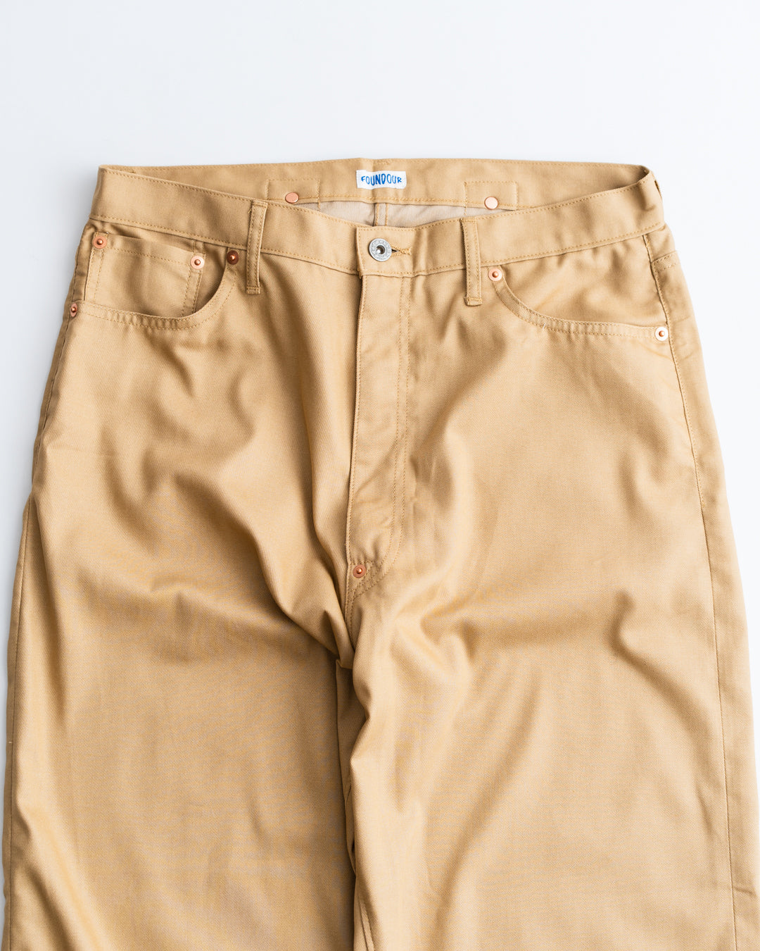 FOUNDOUR COLOR DENIM PANTS