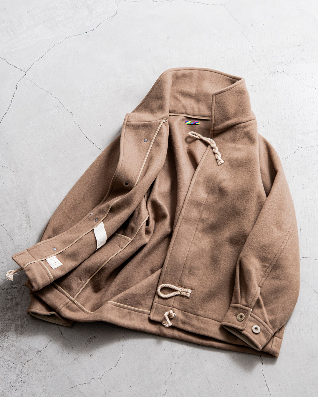 is-ness DUFFLE SMOCKS COAT