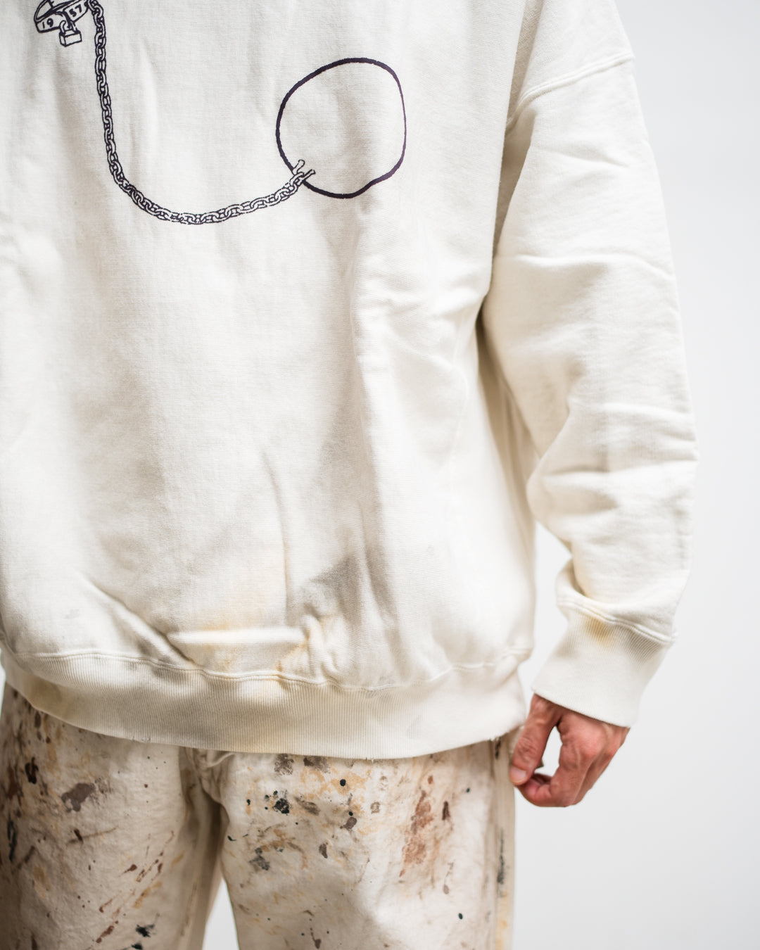BOWWOW BALL AND CHAIN SWEATSHIRT