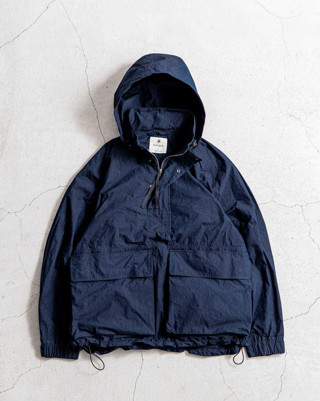 snow peak Indigo C/N Anorak