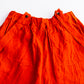 Sillage circular short pants linen brique with suspenders
