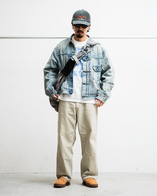 BOWWOW BLANKET LINED DENIM JK AGING
