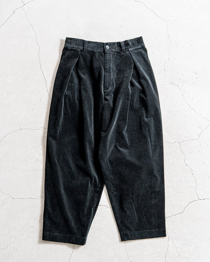 is-ness CORDUROY TUCK TROUSERS