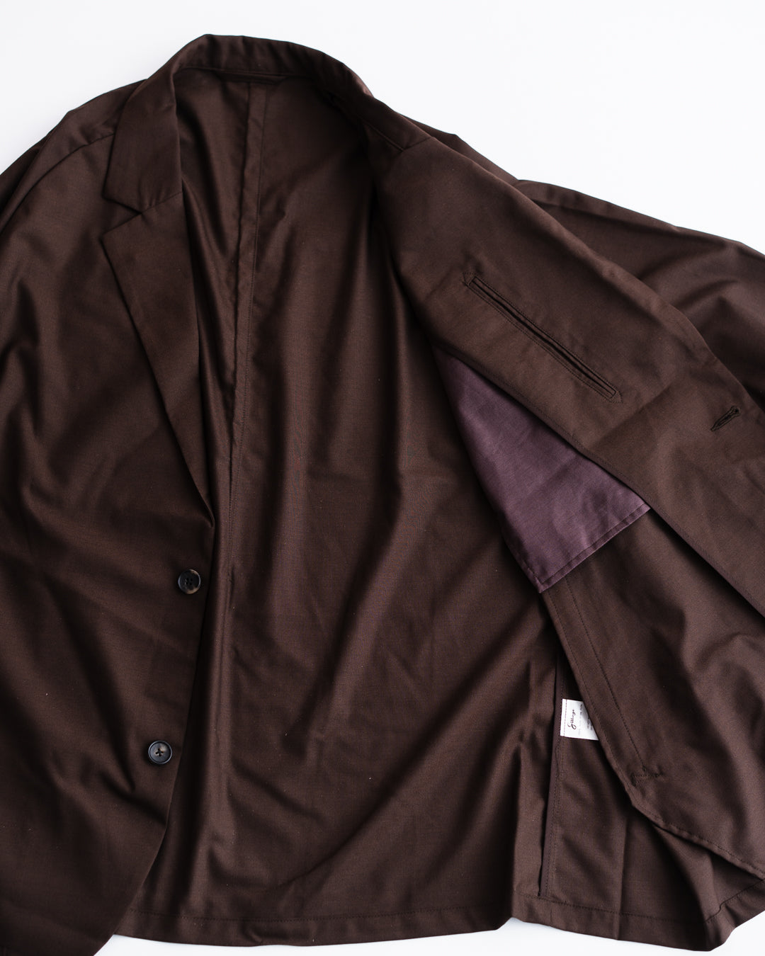 通販] Sillage (シアージ)veste two button - BROWN 商品ページ – fazeone