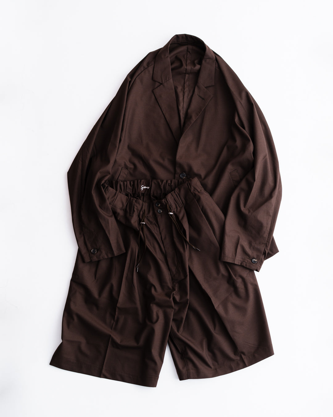 Sillage veste two button - BROWN