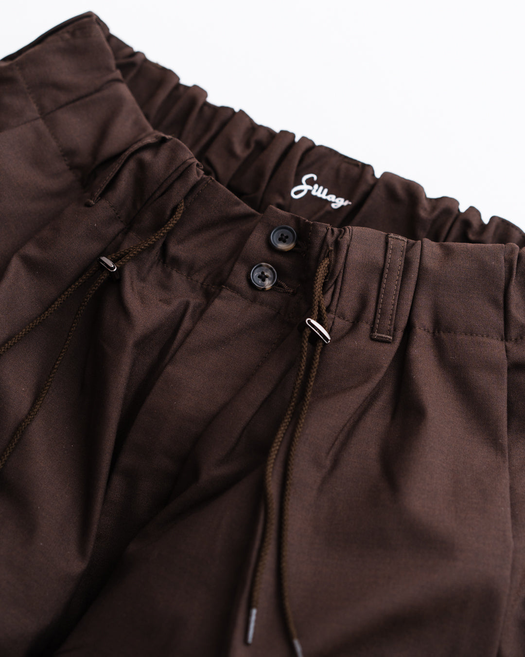 通販] Sillage (シアージ)circular short pants - BROWN商品ページ