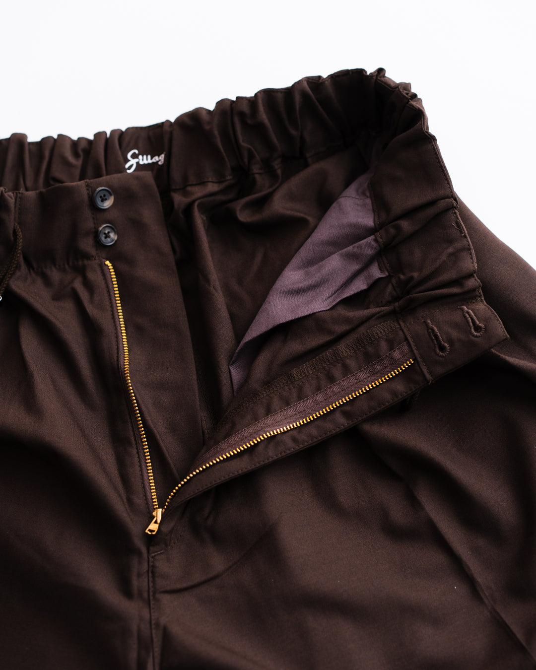 通販] Sillage (シアージ)circular short pants - BROWN商品ページ