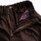 Sillage circular short pants - BROWN