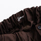 Sillage circular short pants - BROWN