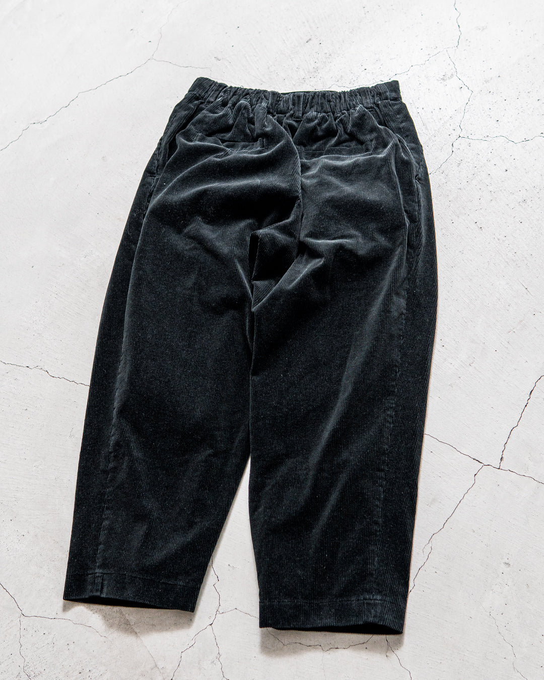 is-ness CORDUROY TUCK TROUSERS