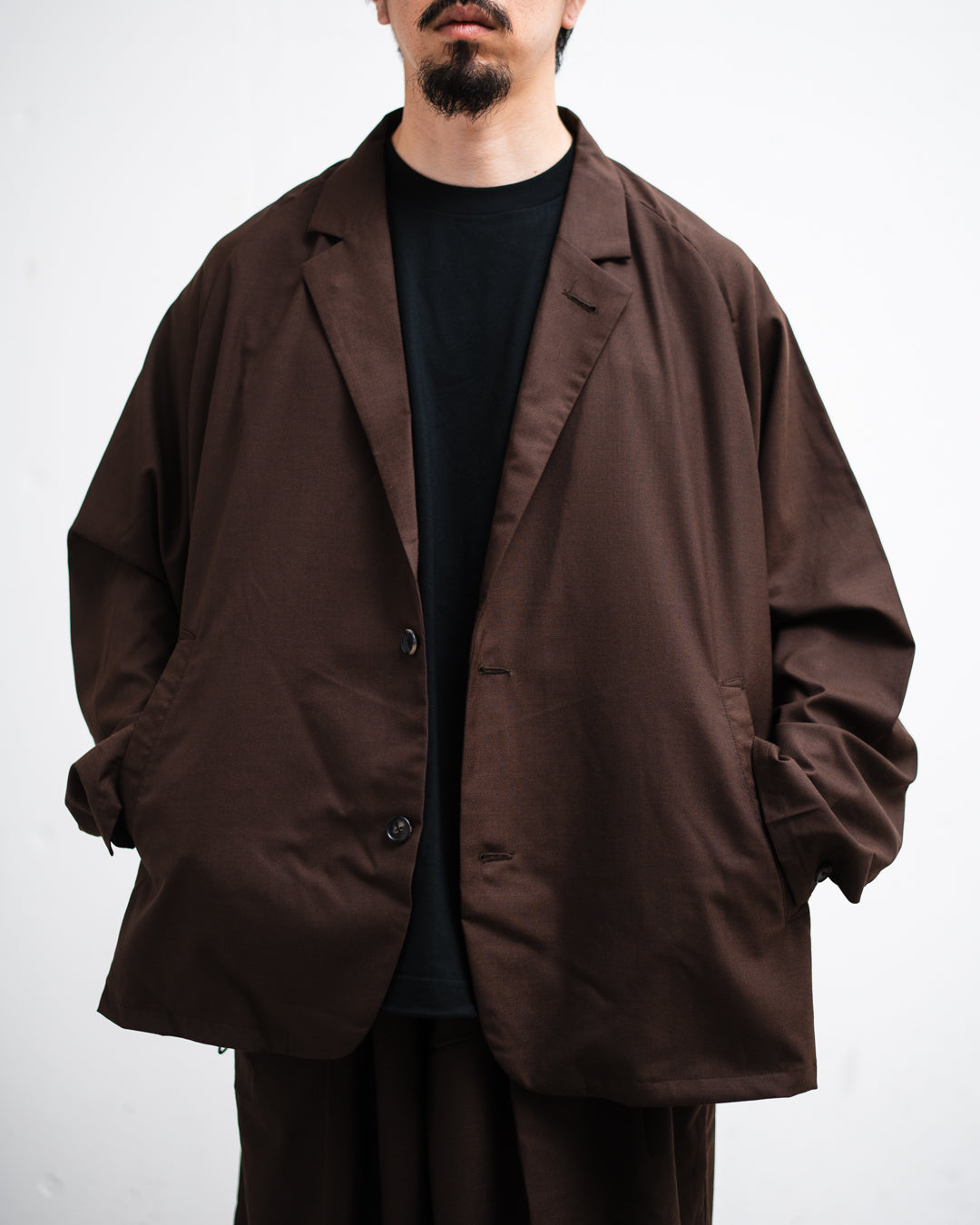 通販] Sillage (シアージ)veste two button - BROWN 商品ページ – fazeone