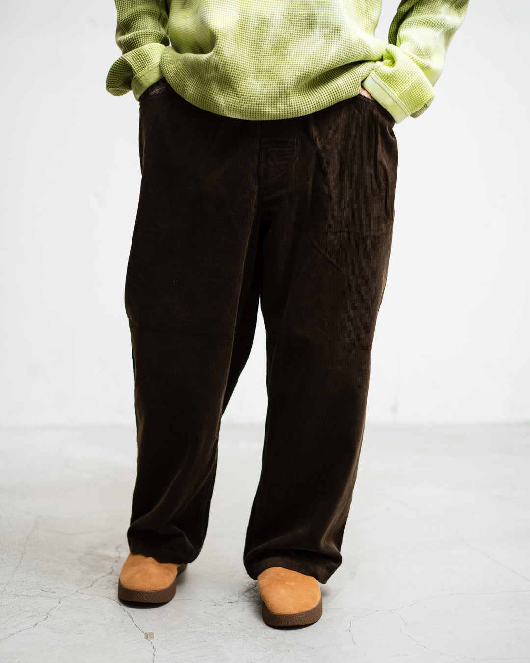 COMFORTABLE REASON Straight Cords Slacks