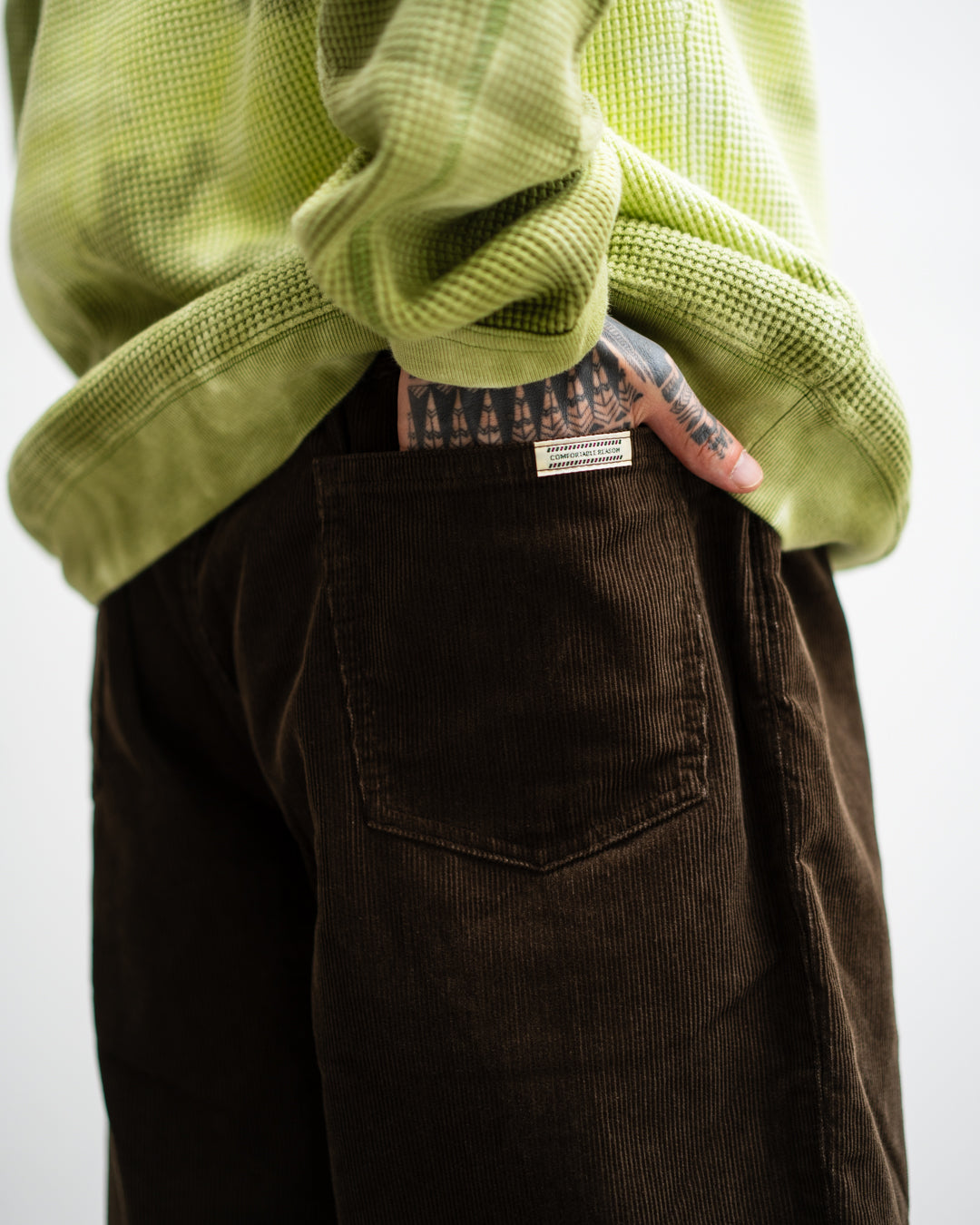 COMFORTABLE REASON Straight Cords Slacks