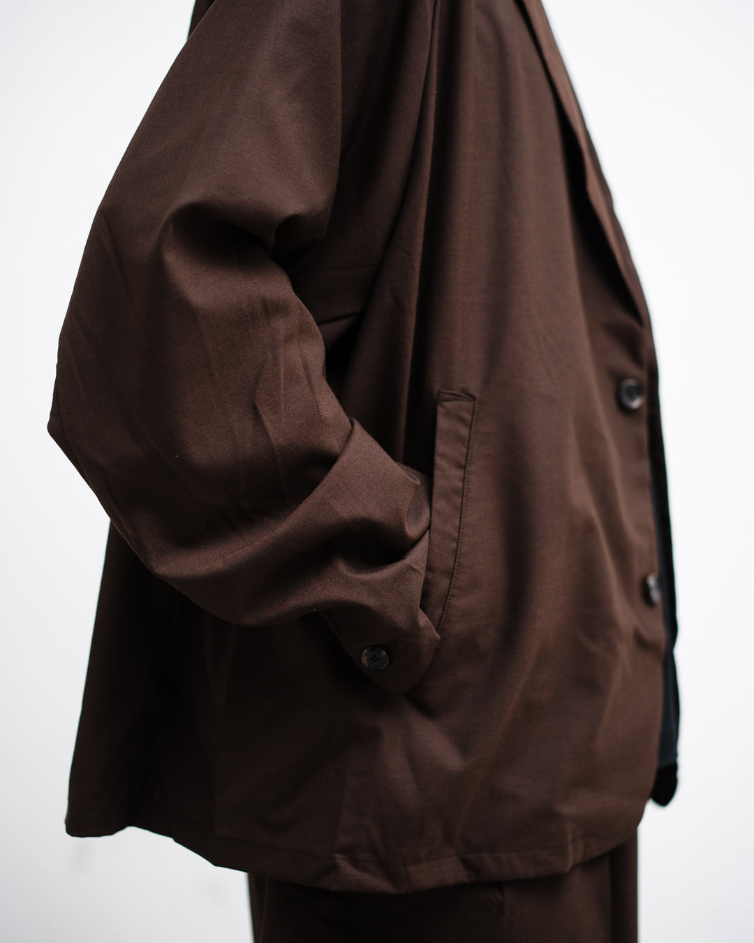 Sillage veste two button - BROWN
