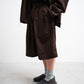 Sillage circular short pants - BROWN