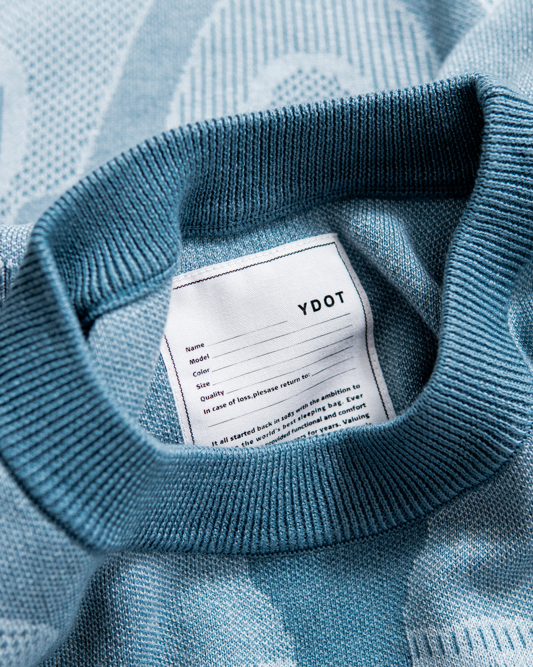 YDOT KNIT CREW NECK P/O