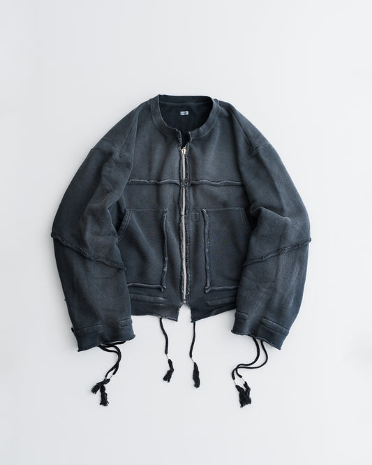 fujimoto Broken Overdyed Sweat Jacket