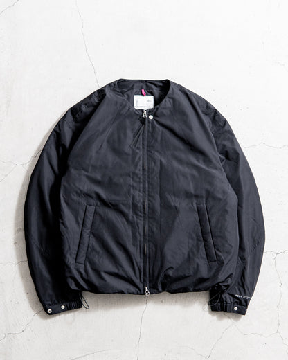 YDOT COLLARLESS BOMBER DOWN JACKET