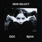 GDC  Bjork by Kevin Cummins×GDC Monochrome Tee