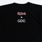GDC  Bjork by Kevin Cummins×GDC Monochrome Tee