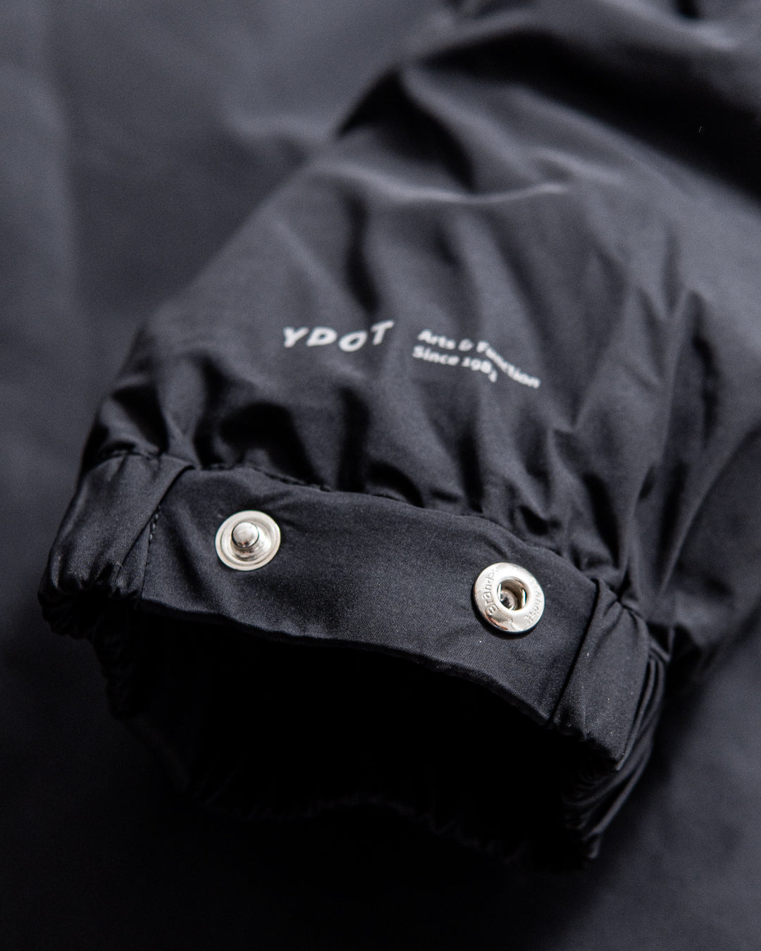 YDOT COLLARLESS BOMBER DOWN JACKET