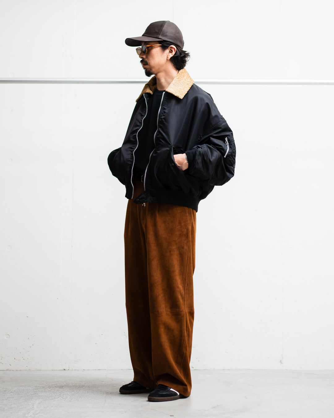 refomed CASTRO JAMPER ボア襟付きMA-1 CASTRO JAMPER | refomed(リフォメッド) / アウター ブルゾン