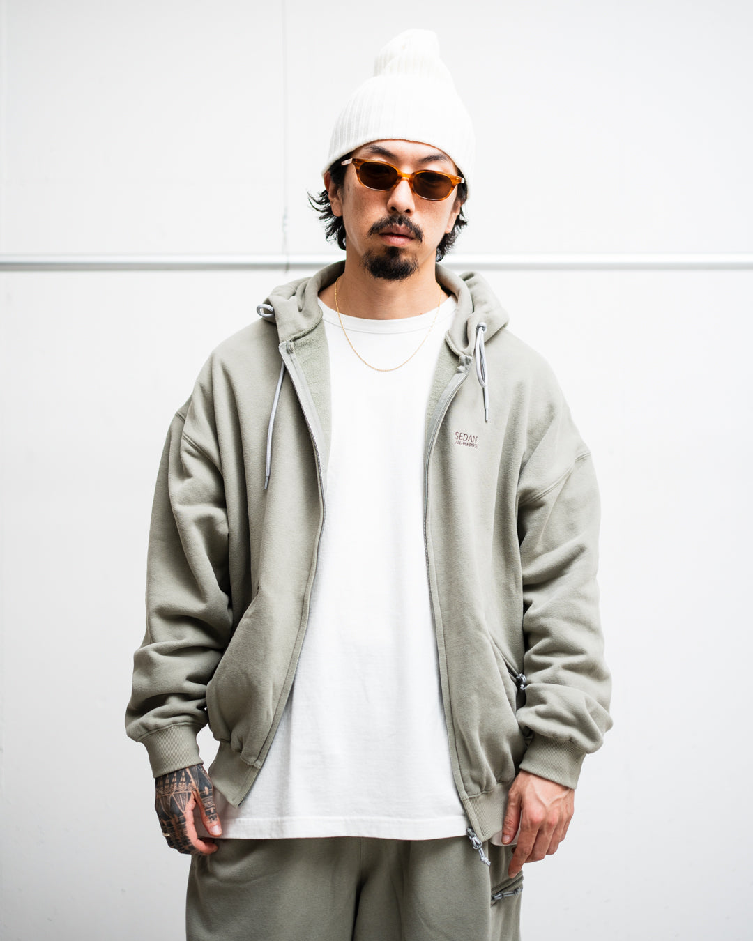 SEDAN ALL-PURPOSE OG Logo Full Zip Hoodie