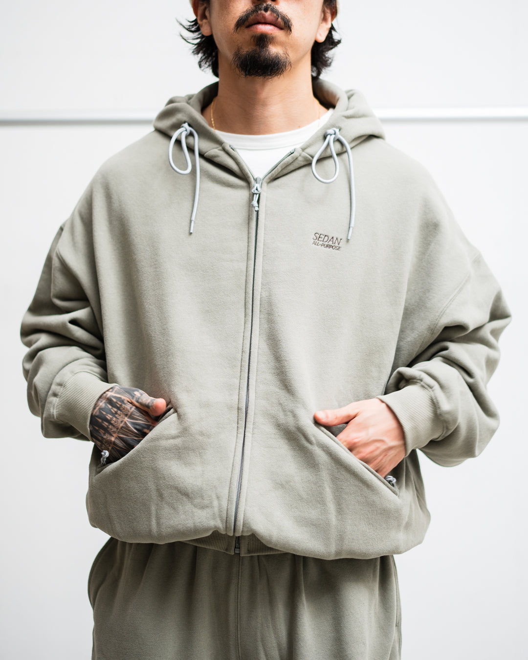 SEDAN ALL-PURPOSE OG Logo Full Zip Hoodie
