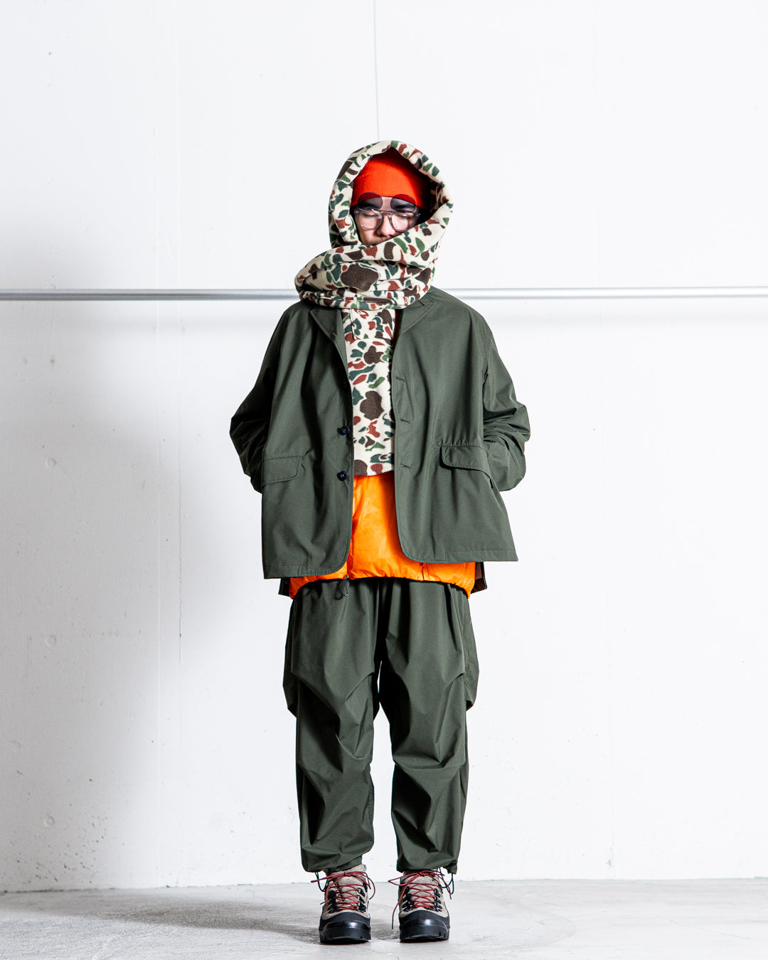 【12.7 20:00 release start】UNTRACE 3 Layer Ventilation Tuck Pants