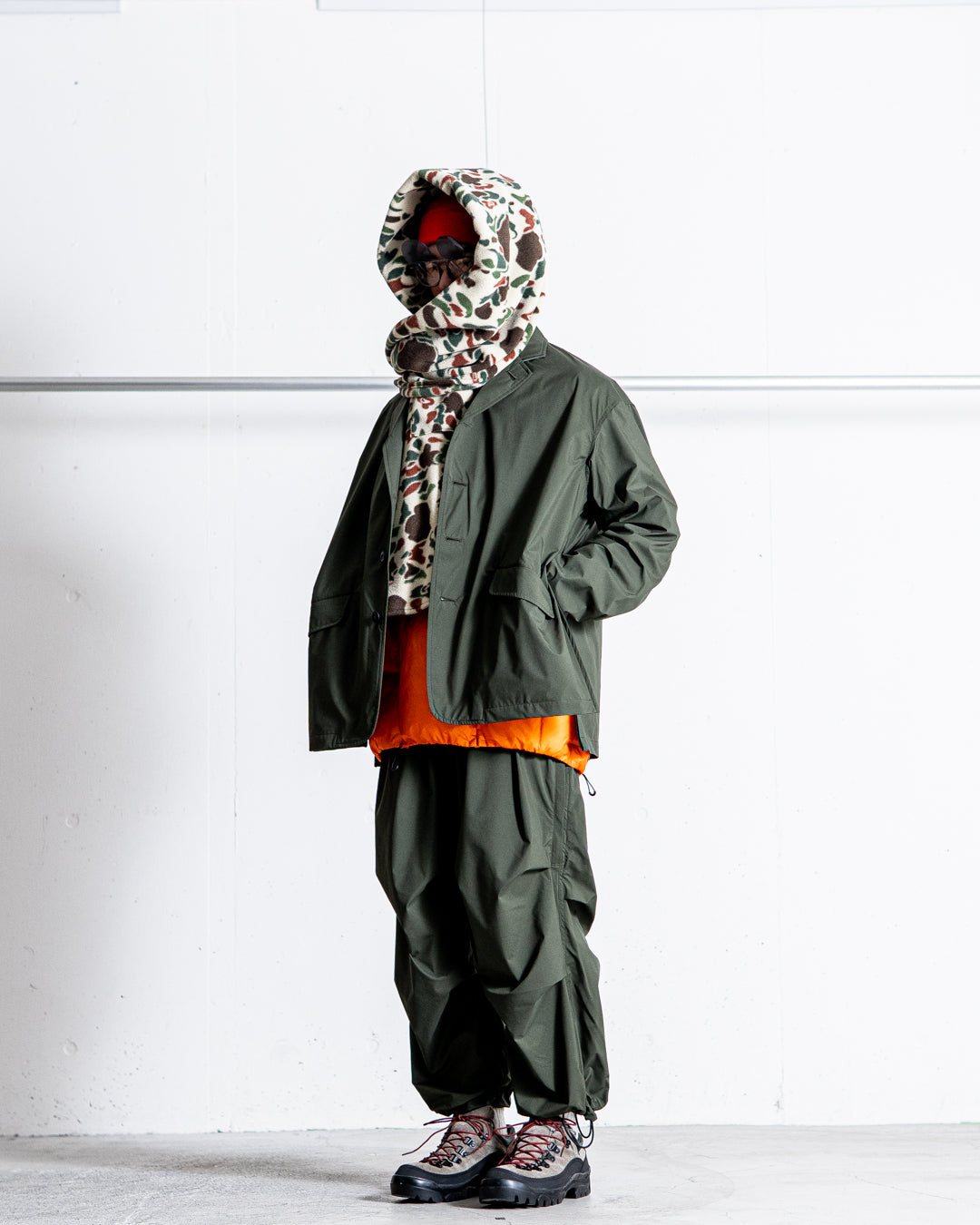 【12.7 20:00 release start】UNTRACE 3 Layer Lapeled Work Jacket