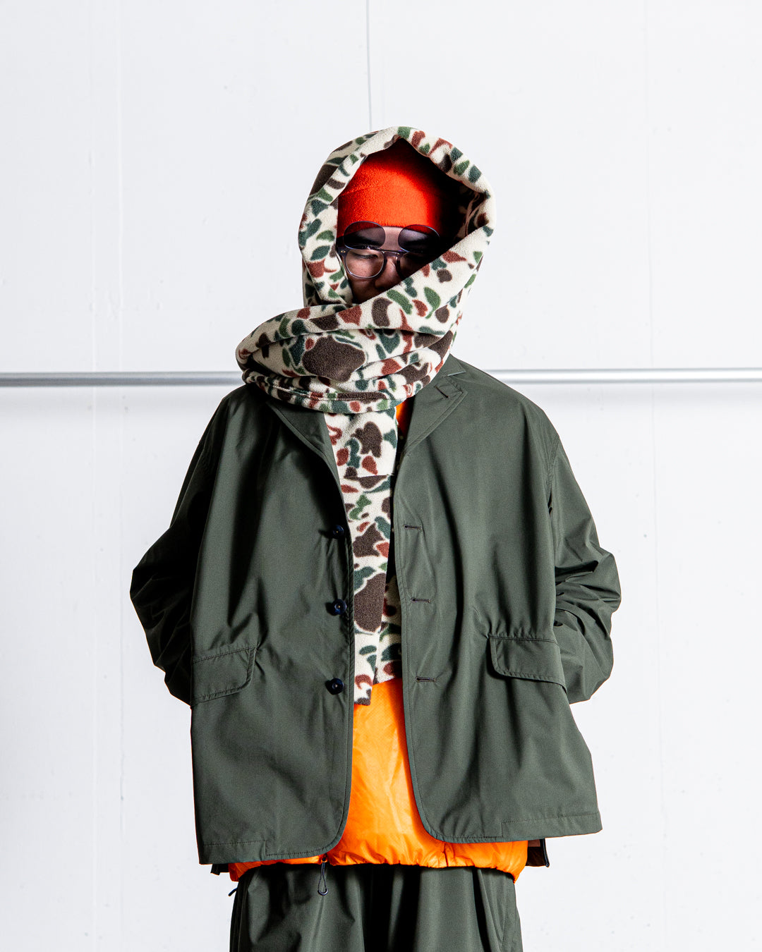 【12.7 20:00 release start】UNTRACE 3 Layer Lapeled Work Jacket