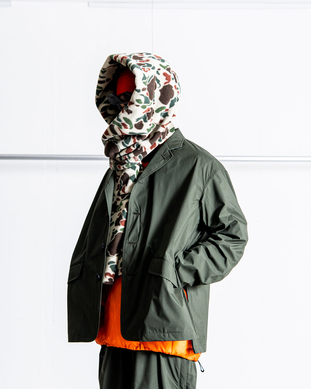 【12.7 20:00 release start】UNTRACE 3 Layer Lapeled Work Jacket