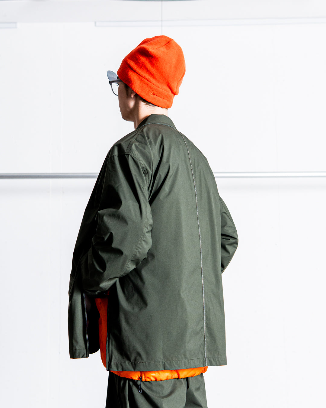 【12.7 20:00 release start】UNTRACE 3 Layer Lapeled Work Jacket