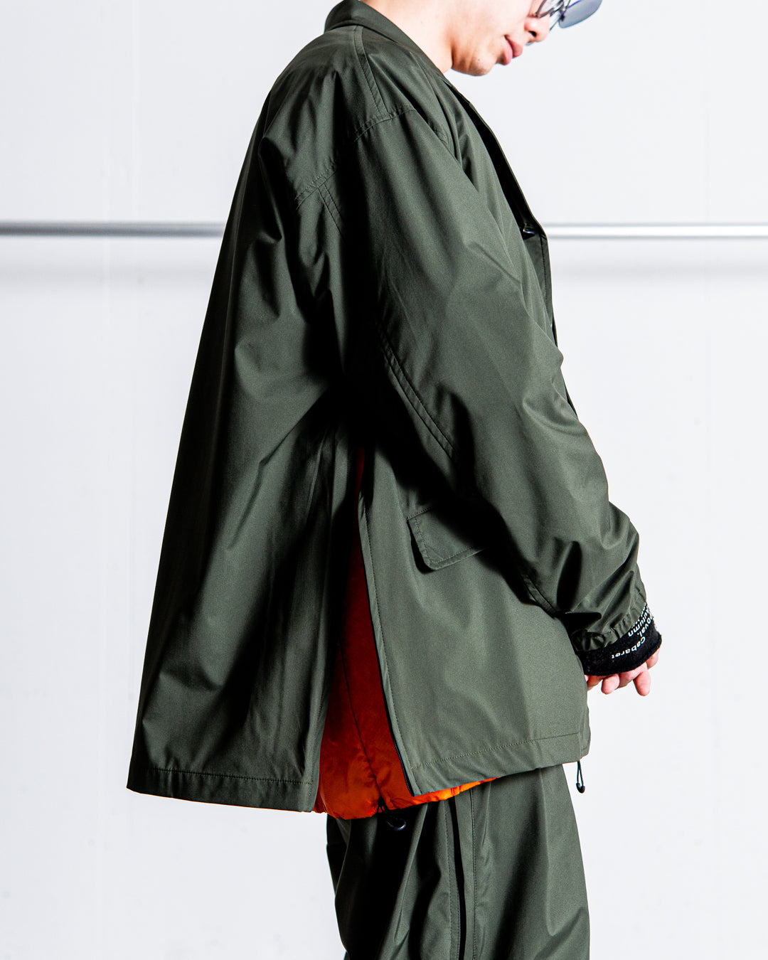 【12.7 20:00 release start】UNTRACE 3 Layer Lapeled Work Jacket