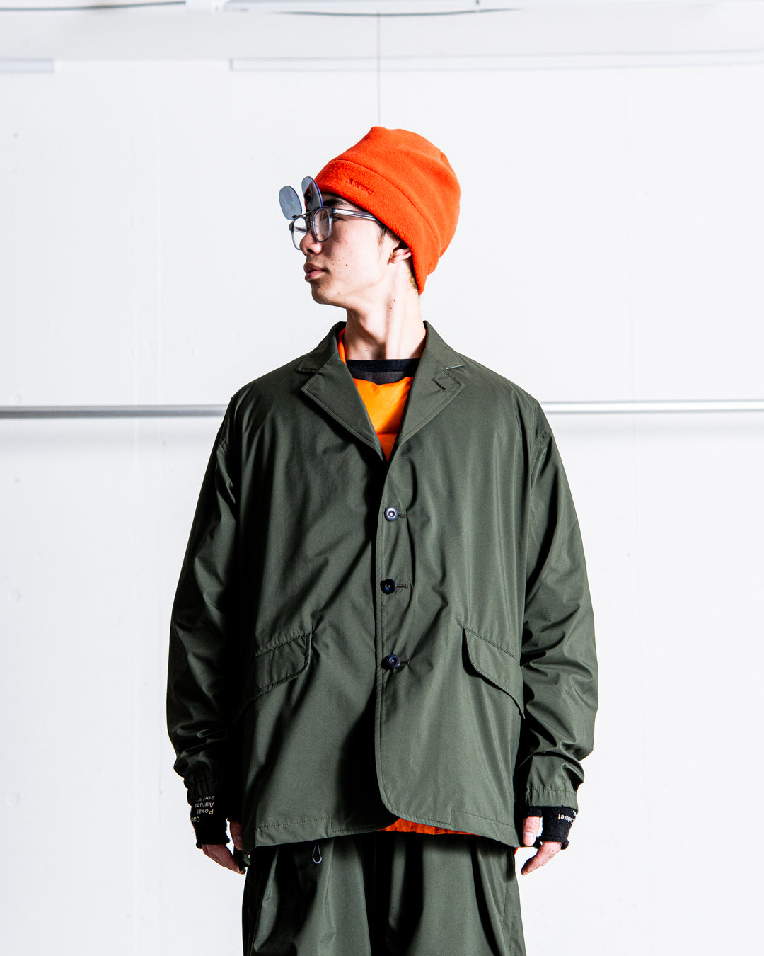 【12.7 20:00 release start】UNTRACE 3 Layer Lapeled Work Jacket