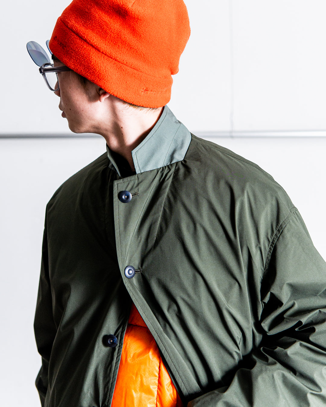 【12.7 20:00 release start】UNTRACE 3 Layer Lapeled Work Jacket