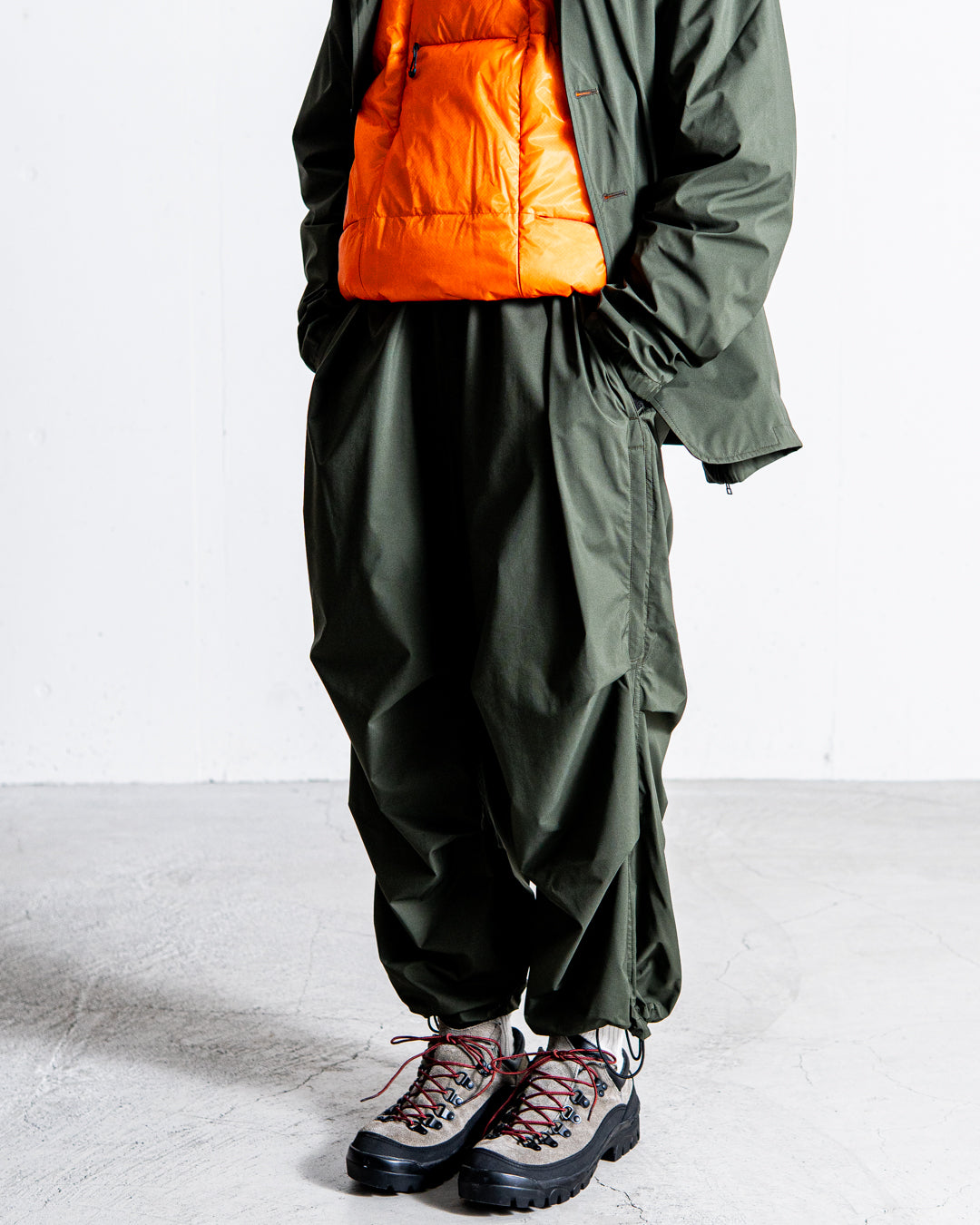 【12.7 20:00 release start】UNTRACE 3 Layer Ventilation Tuck Pants