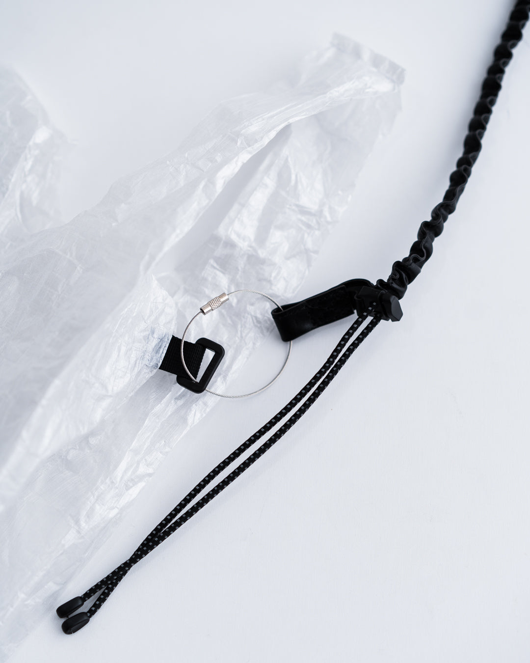 meanswhile Bungee Leather Neck Strap