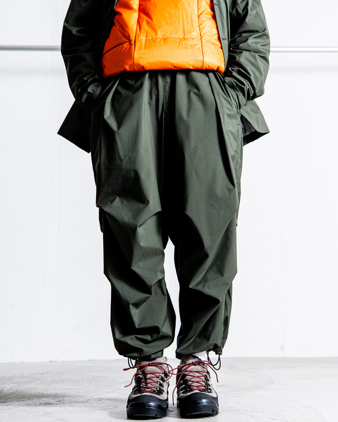 【12.7 20:00 release start】UNTRACE 3 Layer Ventilation Tuck Pants