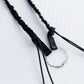 meanswhile Bungee Leather Neck Strap