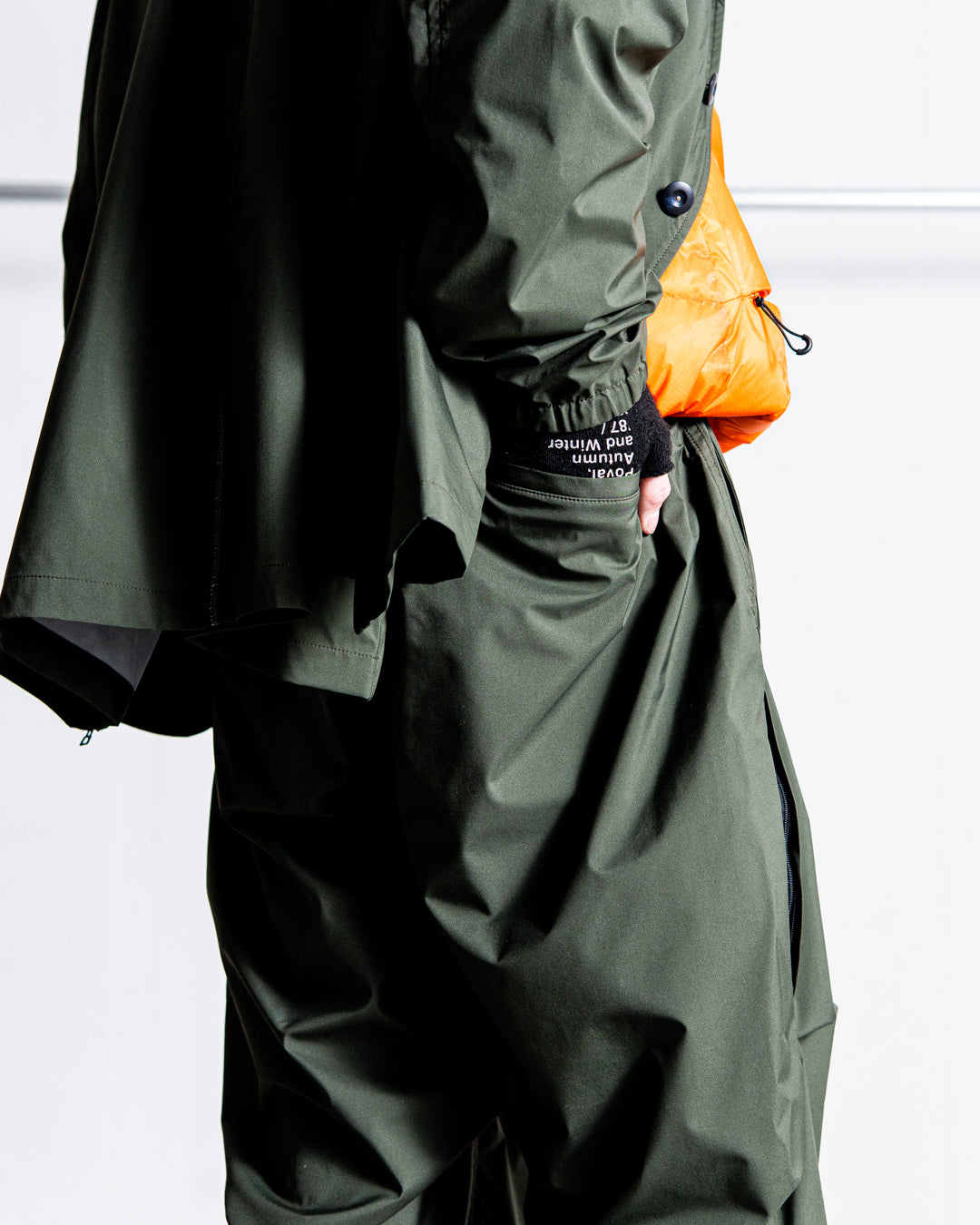 【12.7 20:00 release start】UNTRACE 3 Layer Ventilation Tuck Pants