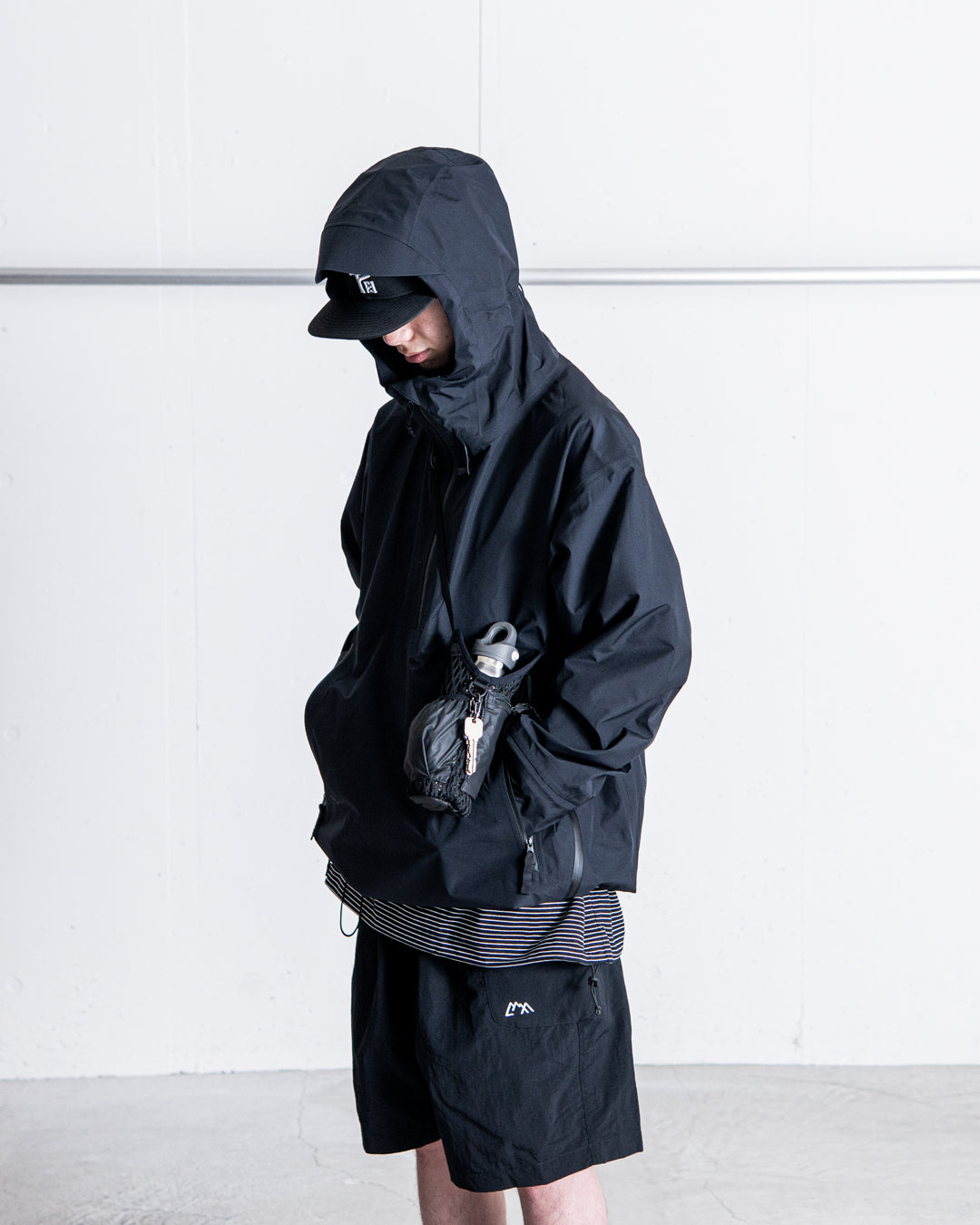 snow peak スノーピーク ゴアテックス XL 黒 JK-25SU001_BLACK.jpg
