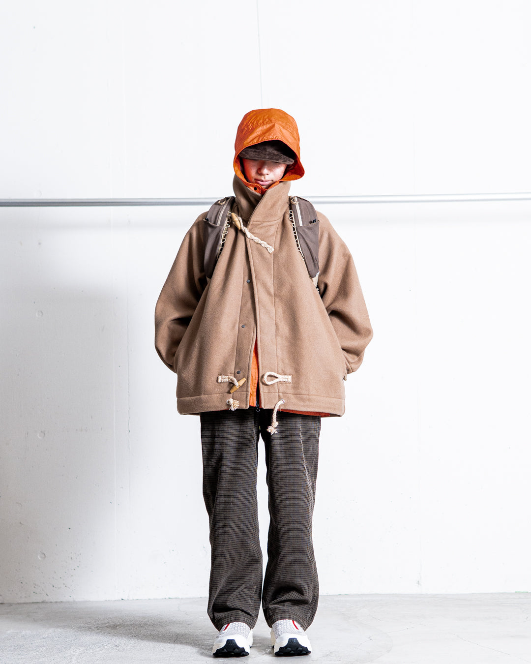 is-ness DUFFLE SMOCKS COAT