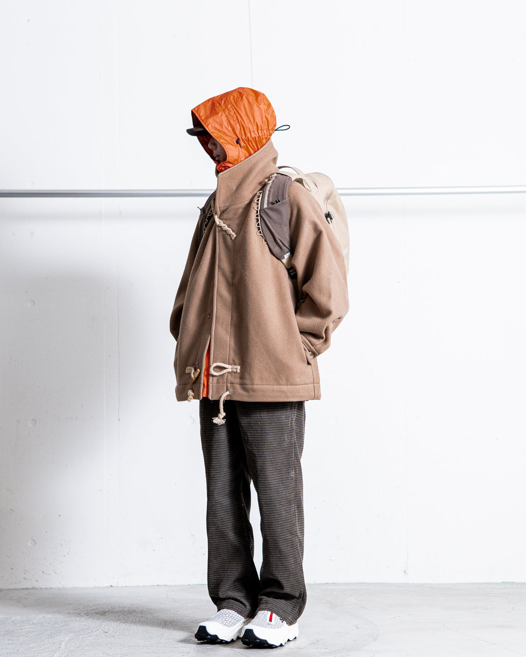 is-ness DUFFLE SMOCKS COAT