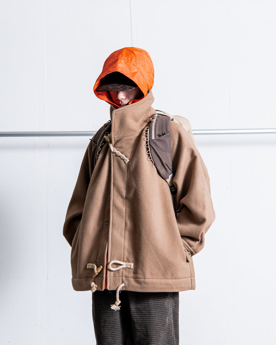 is-ness DUFFLE SMOCKS COAT