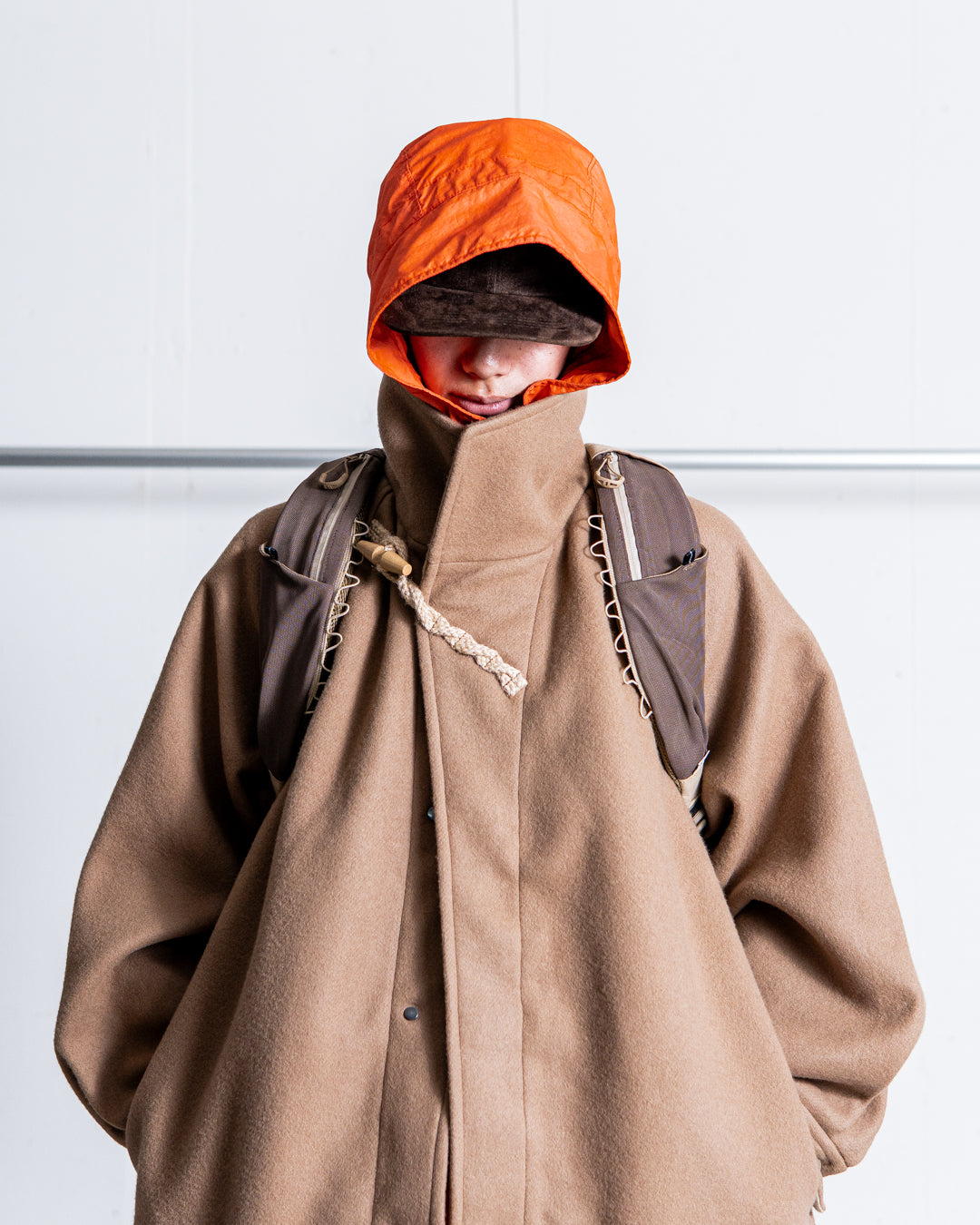 is-ness DUFFLE SMOCKS COAT