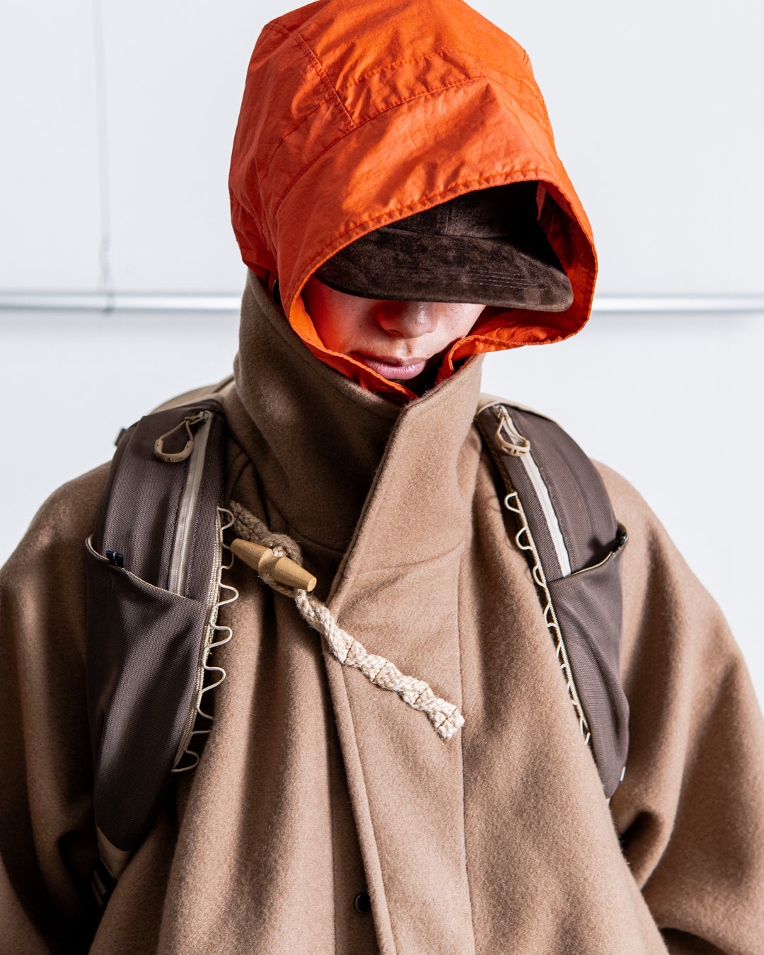 is-ness DUFFLE SMOCKS COAT